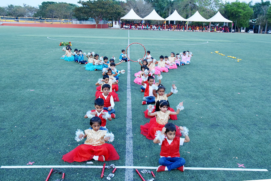 Sports day image - Yuvabharathi Nursery